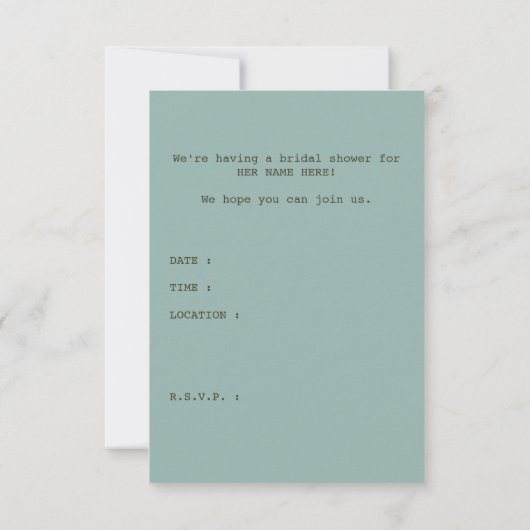 Vrijgezellenfeest Retro Paspoort Kaart (Achterkant)