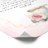 Vrijgezellenfeest Ring Spelbord - Theepartijthema Poster (Hoek)