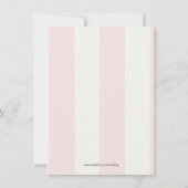 Vrijgezellenfeest Rode & Zwarte Lingerie Kaart (Achterkant)