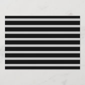 vrijgezellenfeest rondweg zwart/roze strook programmakaart (Achterkant)