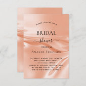 Vrijgezellenfeest roos goudsatijnzijde kaart (Voorkant / Achterkant)