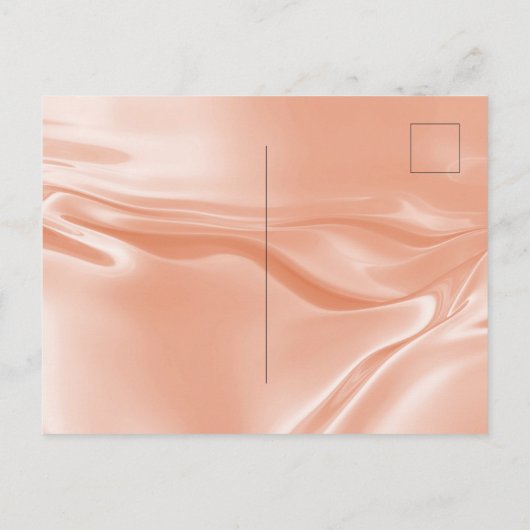 Vrijgezellenfeest roos goudsatijnzijde uitnodiging briefkaart (Achterkant)