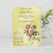 Vrijgezellenfeest, Roos van Liefde door Redoute Kaart (Staand voorkant)