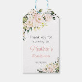 Vrijgezellenfeest RoseGold vrijgezellenfeest Cadeaulabel (Voorkant)