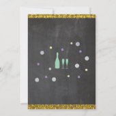 Vrijgezellenfeest route Champagne uitnodiging (Achterkant)