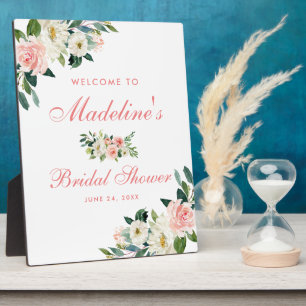 Vrijgezellenfeest Roze blozen Welkom Fotoplaat