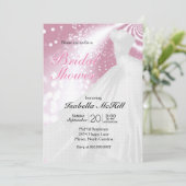 Vrijgezellenfeest - Roze Elegant Kaart (Staand voorkant)