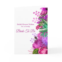 Vrijgezellenfeest Roze Floral Paarse Waterverf