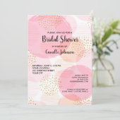 Vrijgezellenfeest Roze Glitter Chic Modern Fun Kaart (Staand voorkant)