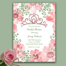 Vrijgezellenfeest Roze Glitter Crown Rozen Greener