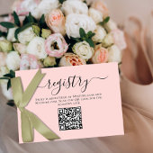 Vrijgezellenfeest roze kalligrafie script register informatiekaartje