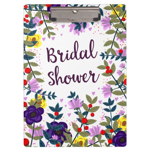 Vrijgezellenfeest  Rozen Klembord (Voorkant)