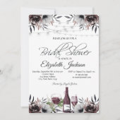 Vrijgezellenfeest Rozen met glazen  Kaart (Voorkant)