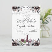 Vrijgezellenfeest Rozen met glazen  Kaart (Staand voorkant)