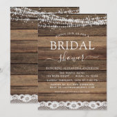 Vrijgezellenfeest rustieke boerderij String Lights Kaart (Voorkant / Achterkant)