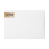 Vrijgezellenfeest rustieke  kant kraftpapier papie (Voorkant)