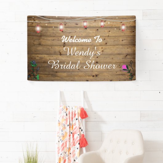 Vrijgezellenfeest Rustige Lights Spandoek (Insitu)