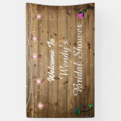 Vrijgezellenfeest Rustige Lights Spandoek (Verticaal)