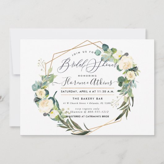 Vrijgezellenfeest Rustige Waterverf Alabaster Flow Kaart (Voorkant)