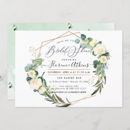 Vrijgezellenfeest Rustige Waterverf Alabaster Flow Kaart