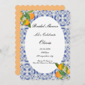 VRIJGEZELLENFEEST SINAASAPPELS UITNODIGING (Voorkant / Achterkant)