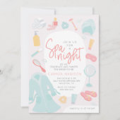 Vrijgezellenfeest spa dingen kaart (Voorkant)