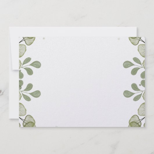 Vrijgezellenfeest speciale dag save the date (Achterkant)