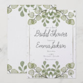 Vrijgezellenfeest speciale dag save the date (Voorkant / Achterkant)