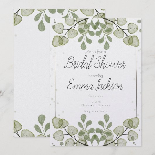 Vrijgezellenfeest speciale dag save the date (Voorkant / Achterkant)