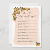 Vrijgezellenfeest speelt hoe goed je de bride kent (Voorkant)