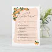 Vrijgezellenfeest speelt hoe goed je de bride kent (Staand voorkant)