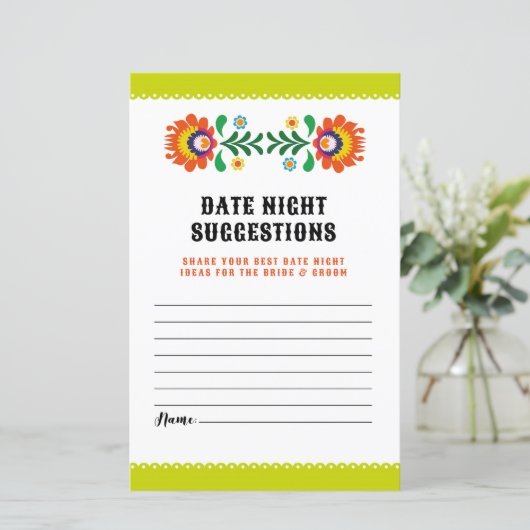 Vrijgezellenfeest Spel Datum Nachtelijke suggestie (Staand voorkant)