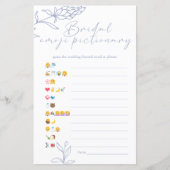 Vrijgezellenfeest spel Emoji Pictionary Periwinkle (Voorkant)