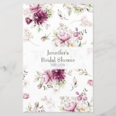 Vrijgezellenfeest spel Emoji Pictionary Pioenroze (Achterkant)