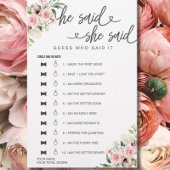 Vrijgezellenfeest spel Hij zei dat ze gokte