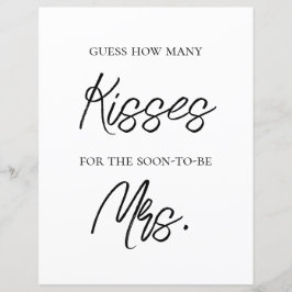 Vrijgezellenfeest Spel - Kusjes voor de Mrs