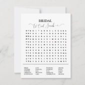 Vrijgezellenfeest spel modern woord zoeken spel (Voorkant)