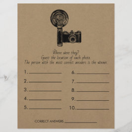 Vrijgezellenfeest spel waar waren ze? Bruiloft Flyer