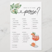 Vrijgezellenfeest spel Wat zit er in je portemonne (Voorkant)