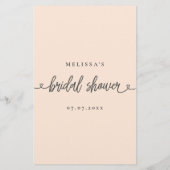 Vrijgezellenfeest spel Wie kent de bruid het beste (Achterkant)