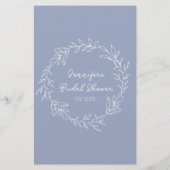 Vrijgezellenfeest Spel Woord Zoeken Periwinkle Flo (Achterkant)