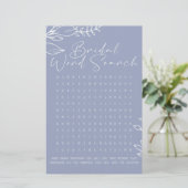 Vrijgezellenfeest Spel Woord Zoeken Periwinkle Flo (Staand voorkant)