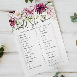 Vrijgezellenfeest spel zou ze liever pioenroze