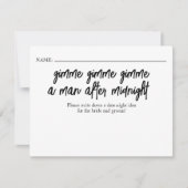 Vrijgezellenfeest spelen - Nacht-datumideeën (Voorkant)