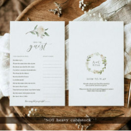 Vrijgezellenfeest spelen - Zoek de witte rand van 