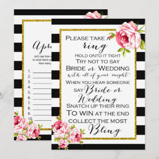 Vrijgezellenfeest Spelletjes x2 - Ringspel | Schor Kaart