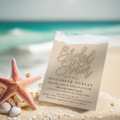 Vrijgezellenfeest Starfish Zomerstrand Beach Kaart