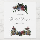 Vrijgezellenfeest Steam Punk Etiket Florence (Enkel label)