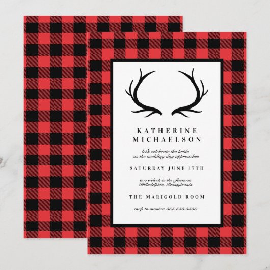 VRIJGEZELLENFEEST | Stedelijke buffercontroles van Kaart (Voorkant / Achterkant)