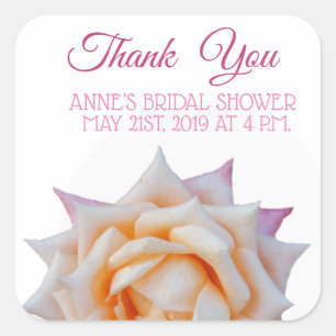 Vrijgezellenfeest Sticker Roze roze bloem